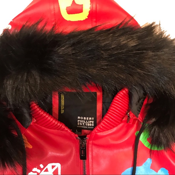 Men’s “Dollar Sign” Jacket. Medium, Large, and XL. - Picture 4 of 6